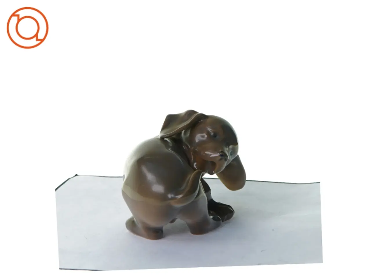 Billede 1 - Hundehvalp fra Royal Copenhagen (str. 10 x 8 cm)