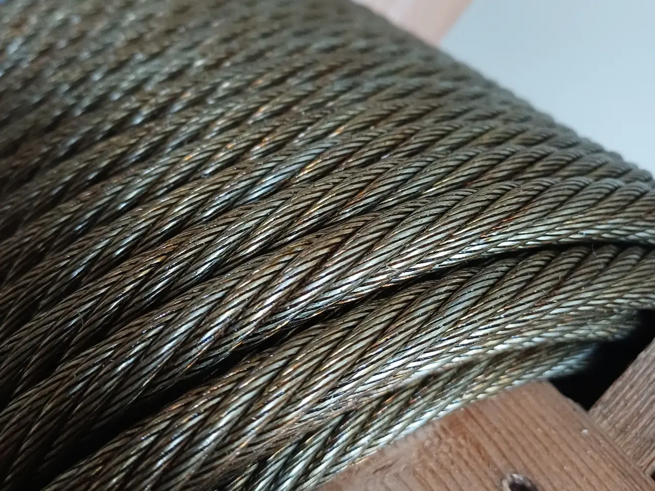 Billede 2 - Stålwire 11 mm, 40 meter