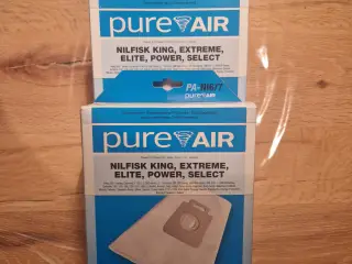 3 pakker Pure Air støvsugerposer