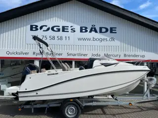 Activ 505 Cabin med F80 Mercury-EFI 4 takt - inkl. 1300 kg Brenderup bådtrailer