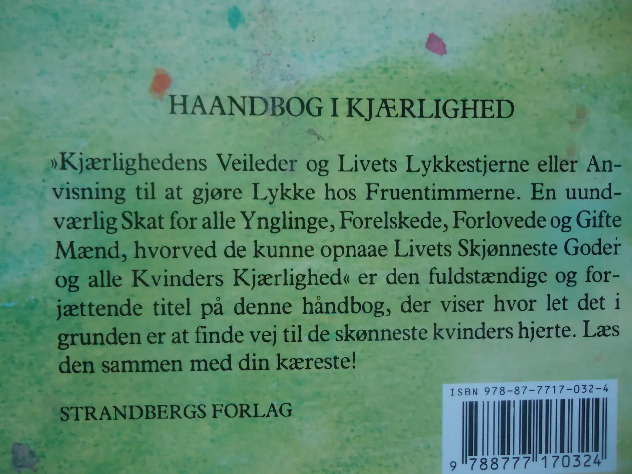 Billede 5 - Haandbog i Kjærlighed - UBRUGT []