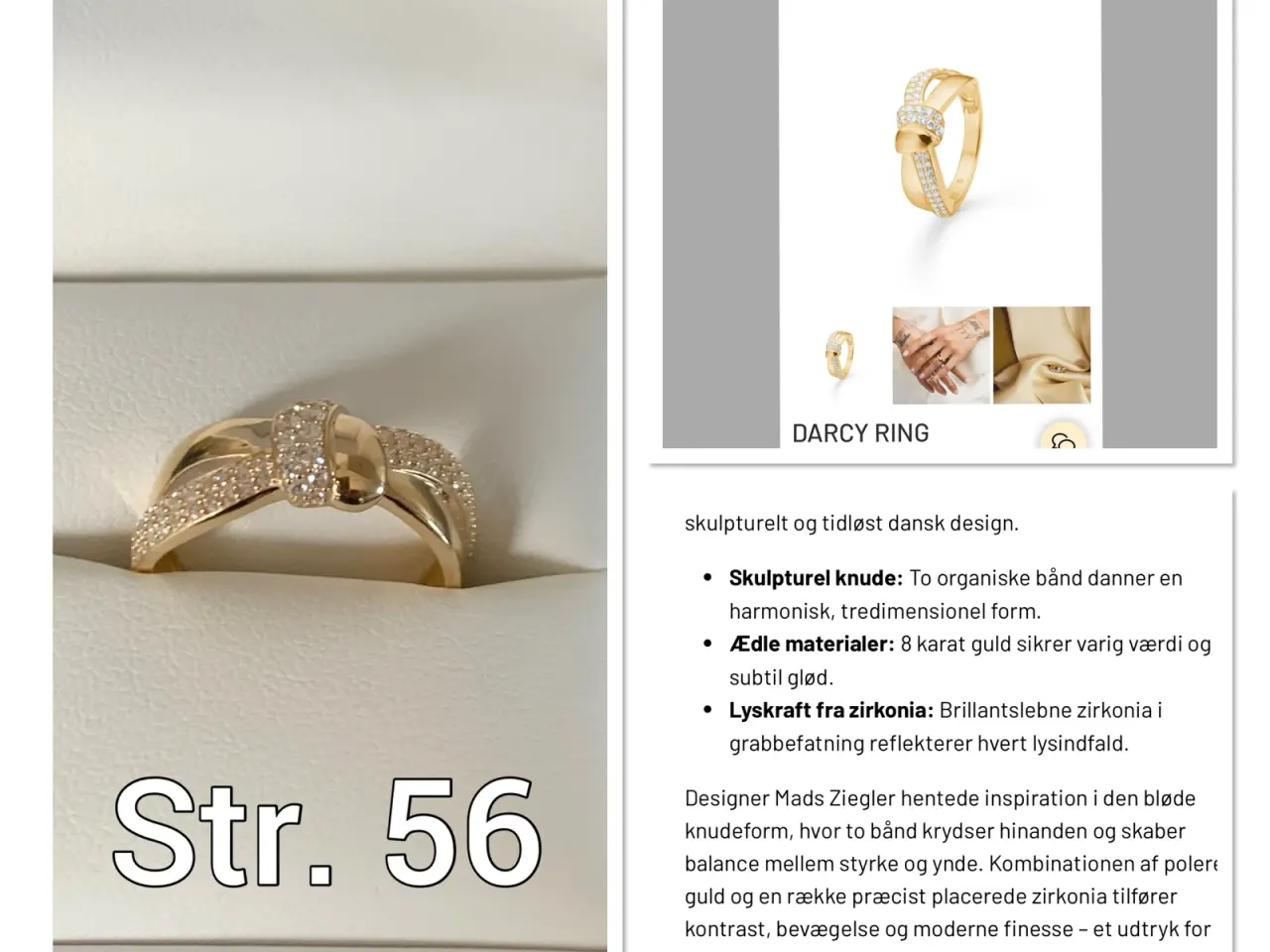 Billede 1 - Virkelig flot fingerring sælges