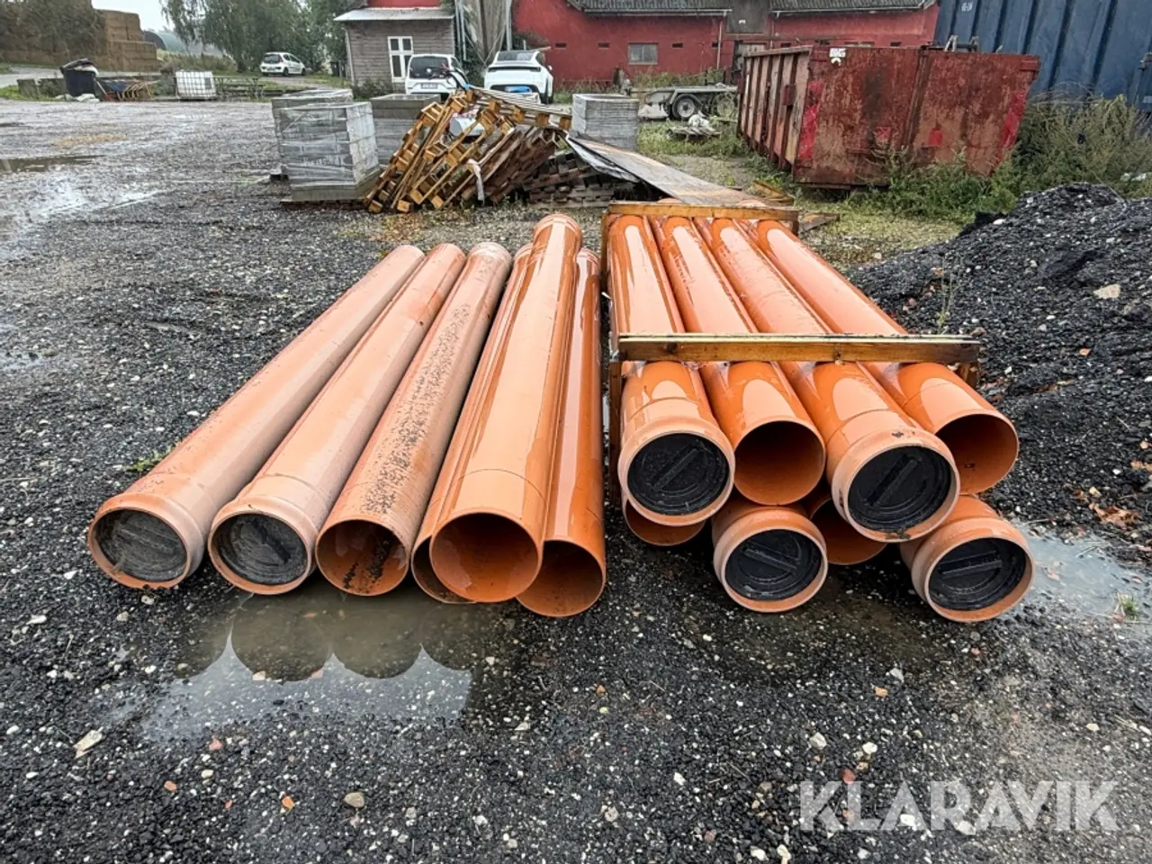 Billede 6 - Kloakrør Wavin PVC - 14 styk