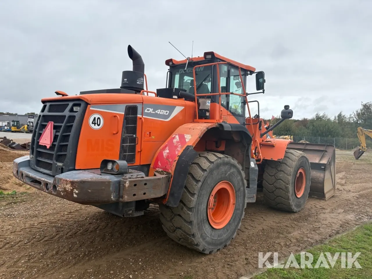Billede 5 - Gummiged Doosan DL420-5