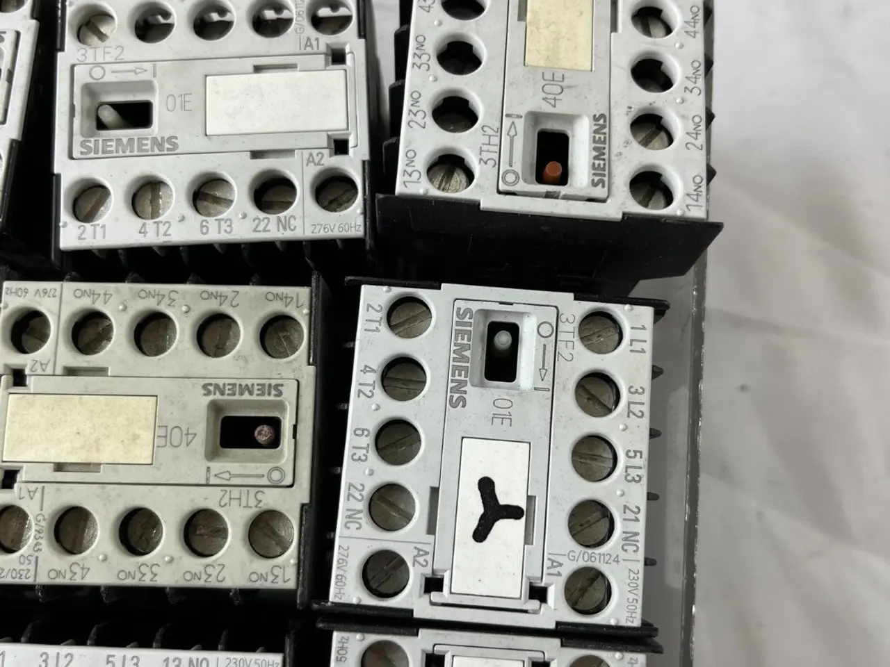 Billede 8 - Siemens SIRIUS kontaktor relæ parti 13pcs 3TF2001