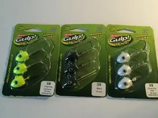 GULP HEADS til salg
