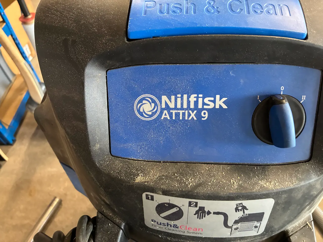 Billede 2 - Nilfisk Attix 9 støvsuger