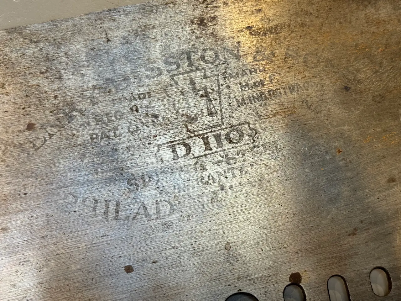 Billede 8 - Antik sav DISSTON D 110