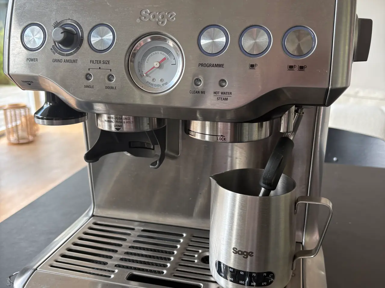 Billede 2 - Sage Barista Express med kværn i rustfrit stål