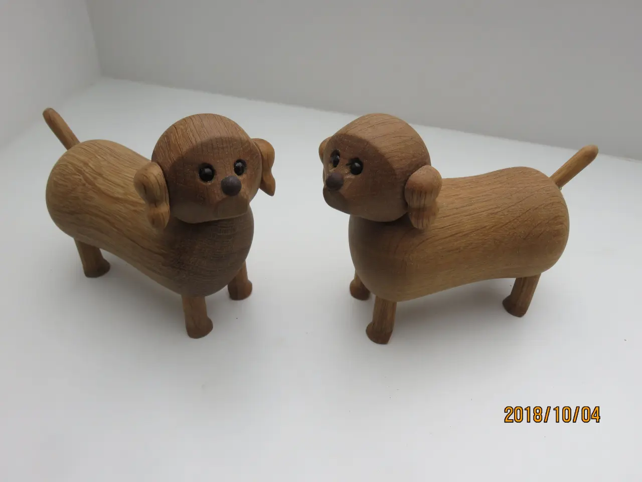 Billede 1 - Træhunde