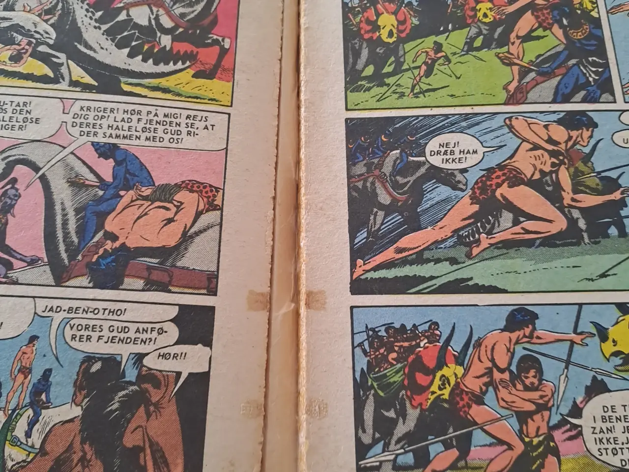 Billede 2 - Den store Tarzan bog ( tegneserier)
