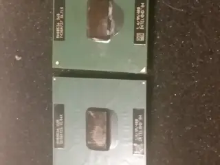 2 stk intel 1.4ghz til bærbar computer