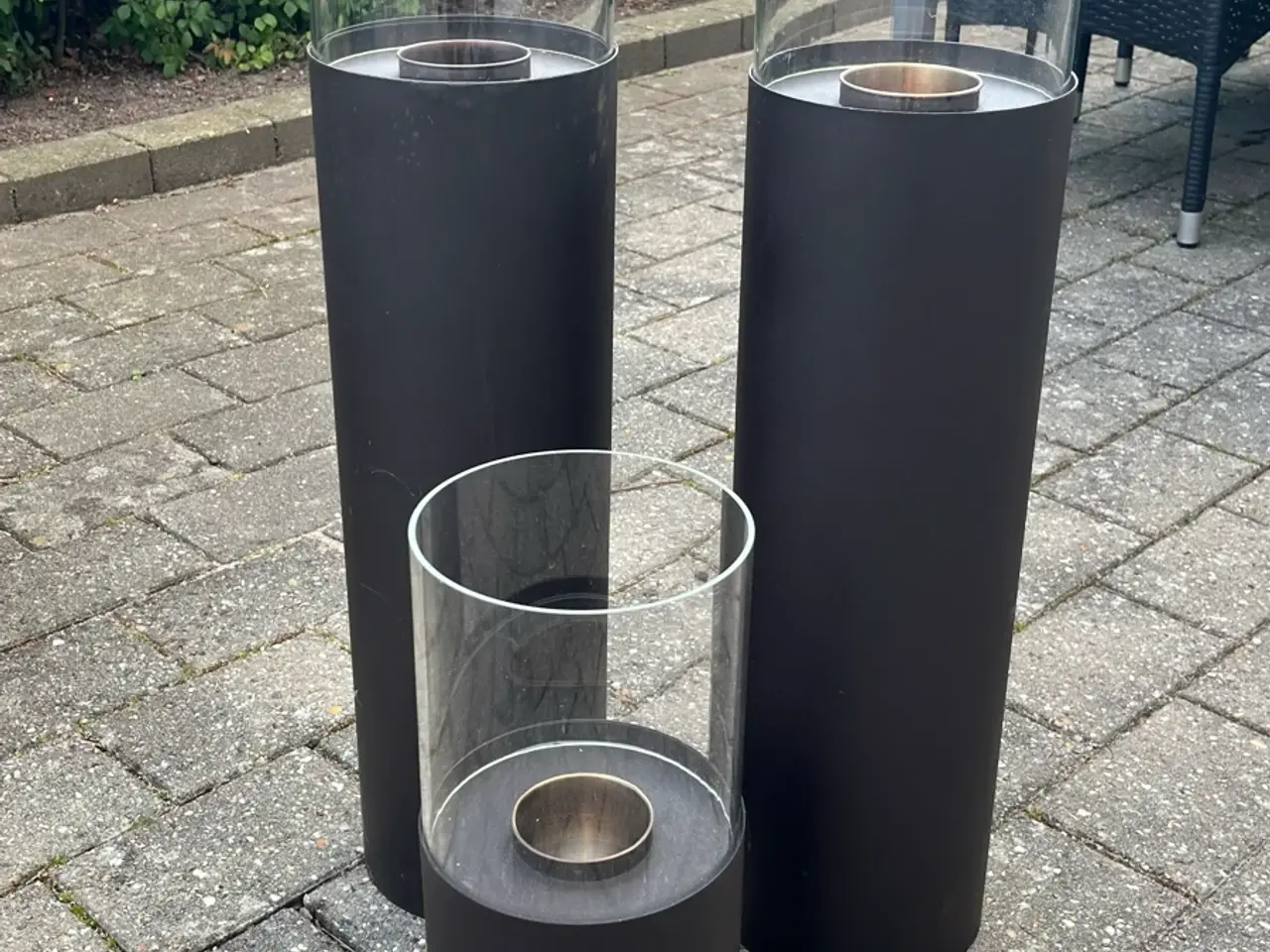 Billede 1 - Lanterner af metal til bioethanol