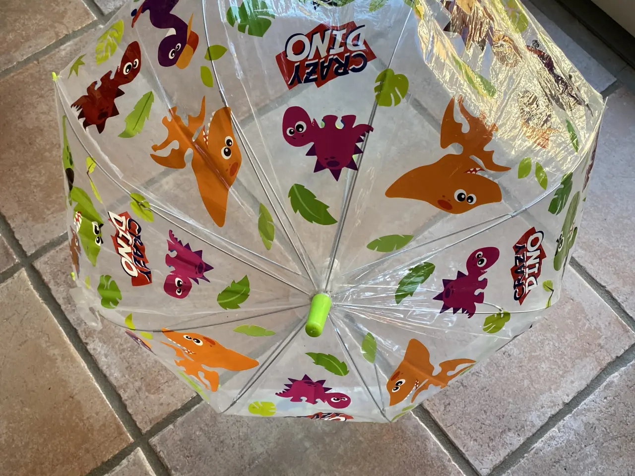 Billede 2 - Paraply med dinoer 