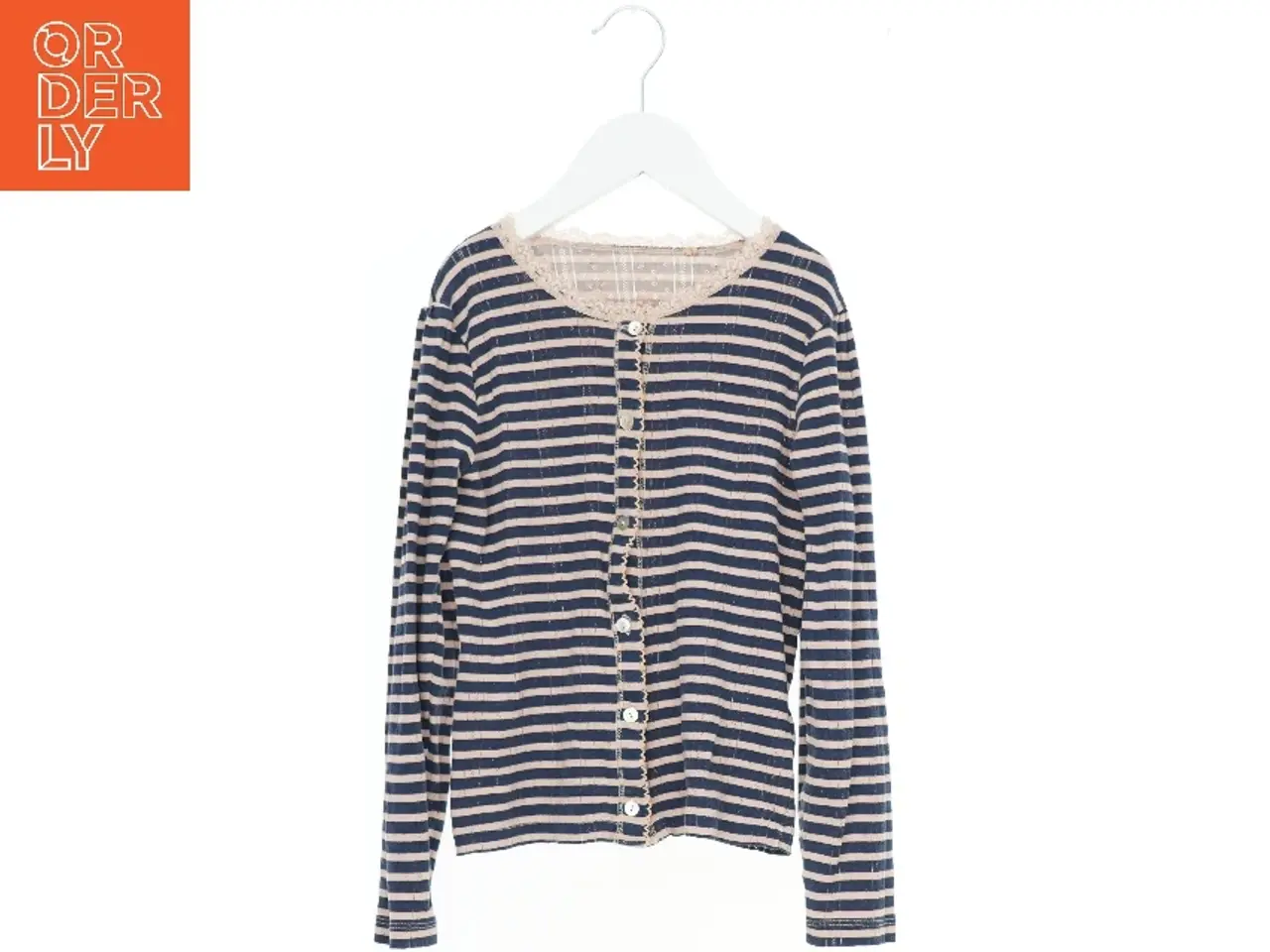 Billede 1 - Stribet cardigan med knapper fra Noa Noa (str. 134)