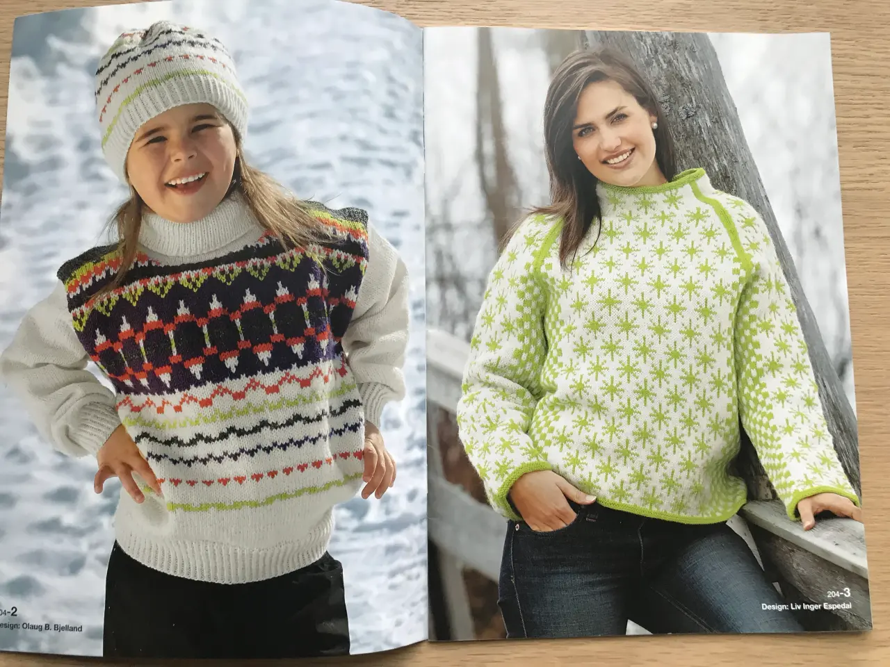 Billede 2 - Strikkedesign No. 224 Barn, Dame og Herre