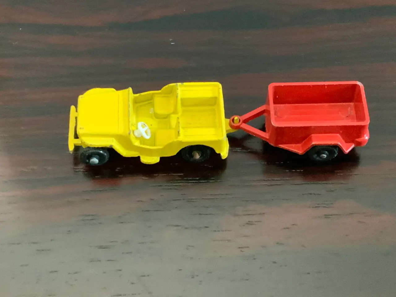 Billede 2 - Lone Star Tuf Tots Herts Jeep & Trailer No. 608