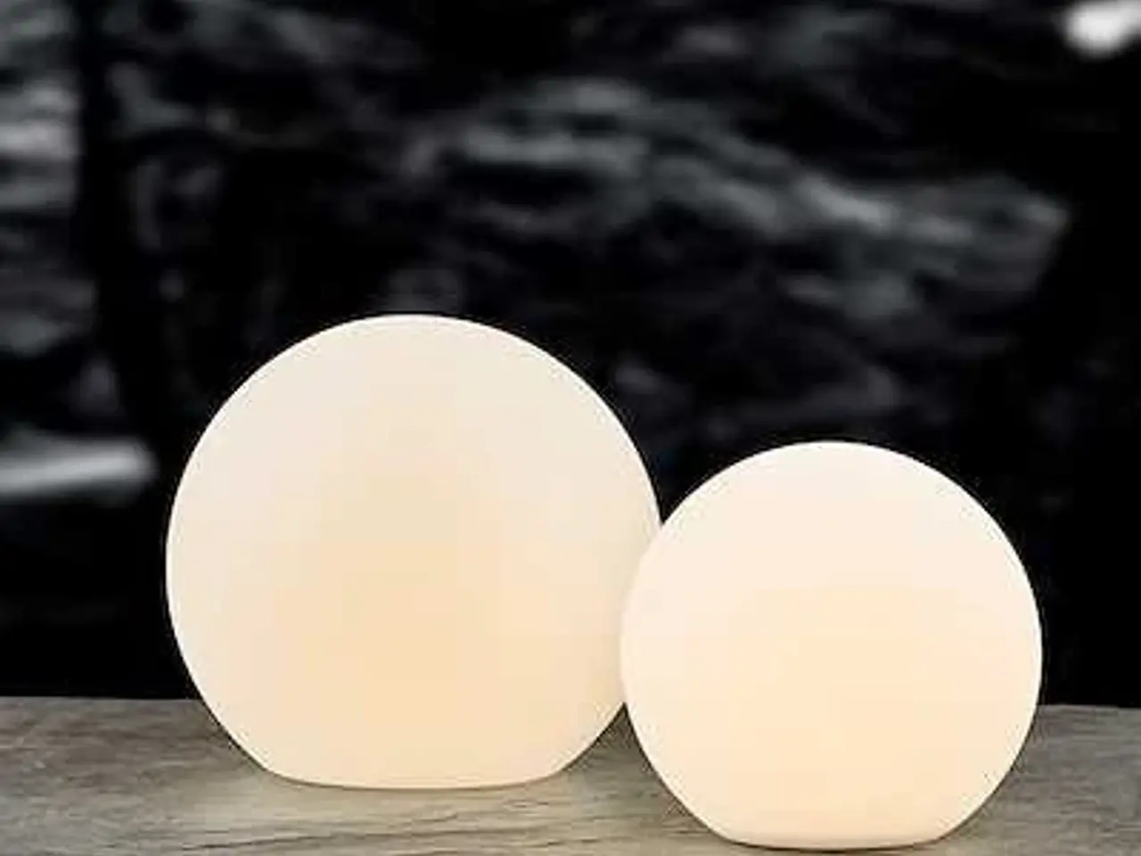 Billede 1 - Have LED lamper, Maane og 2 stk. (Sæt)