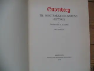 Johannes Jensen & Aage Marcus. Gutenberg