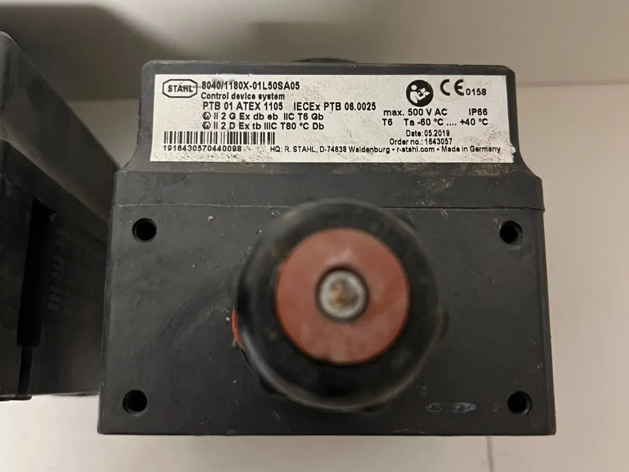 Billede 2 - 2x R. STAHL 8040/1180X-01L50SA05 Consig ATEX -