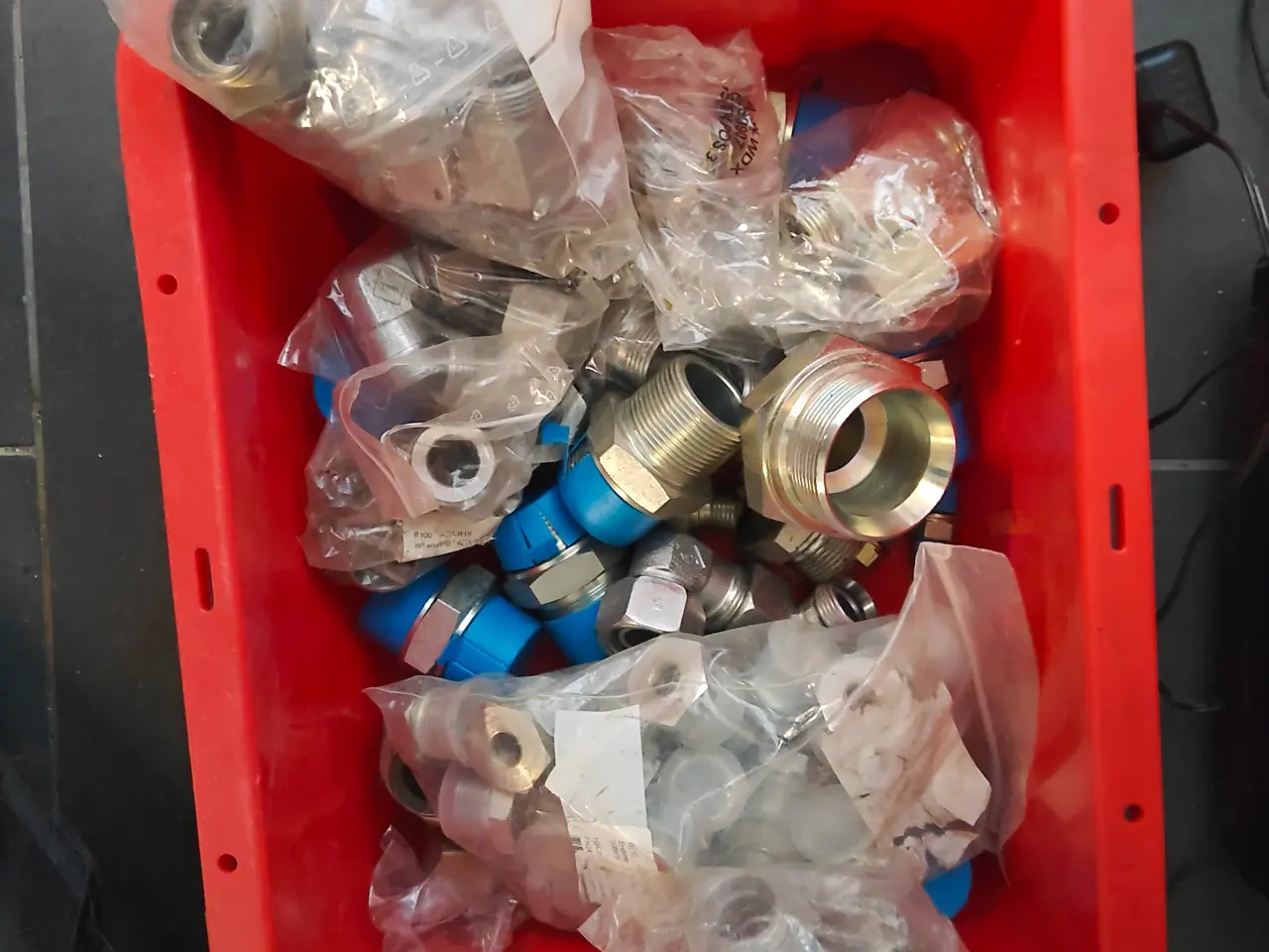 Billede 3 - Hydraulik fittings 