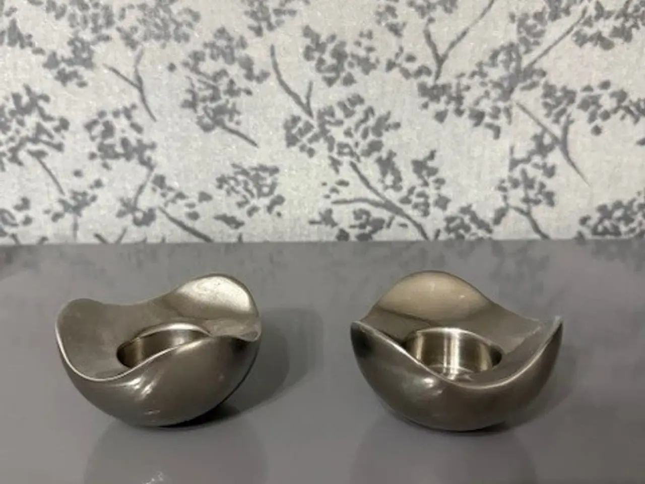 Billede 1 - Georg Jensen Bloom Fyrfadsstager – 2 stk.