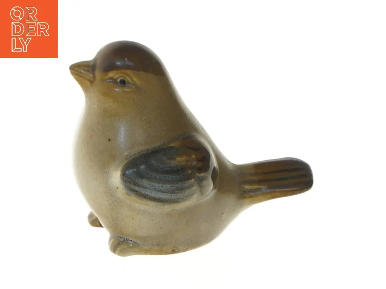 Billede 1 - Keramisk fuglefigur (str. 9,5 cm)