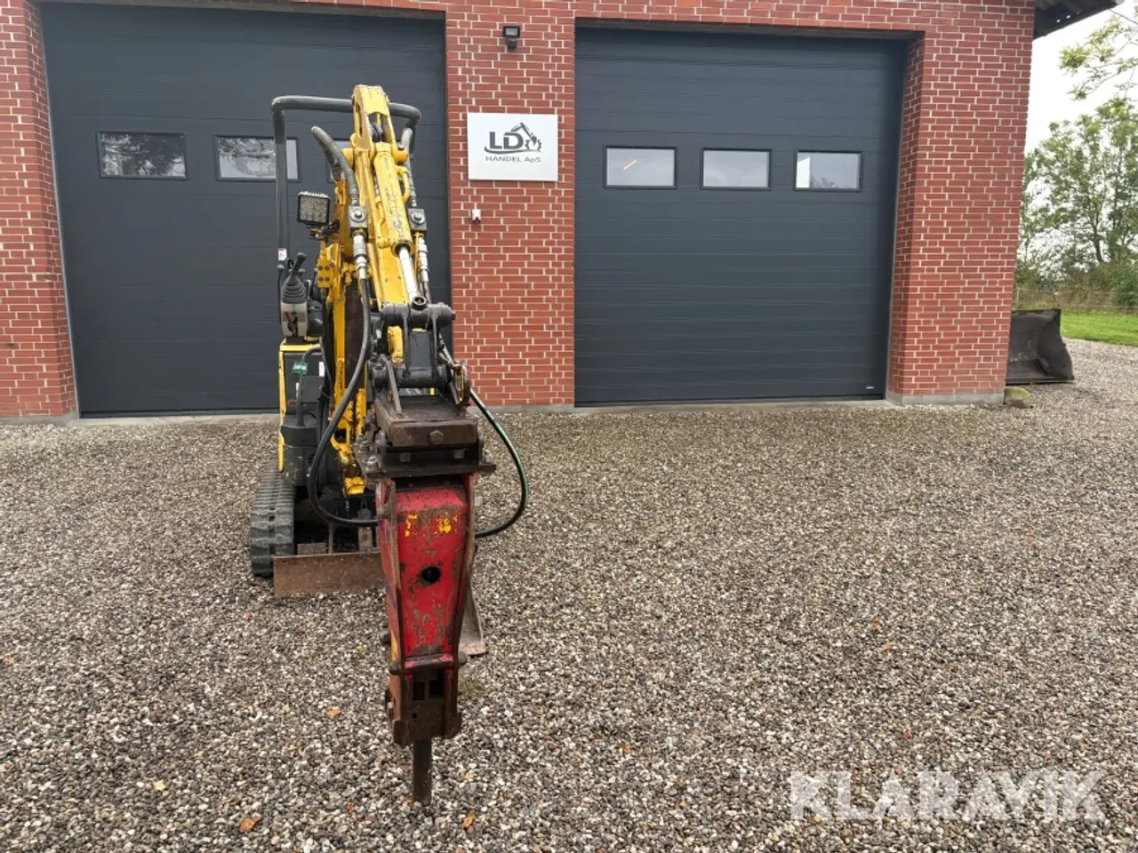 Billede 3 - Minigraver New Holland E10SR med hydraulisk hammer
