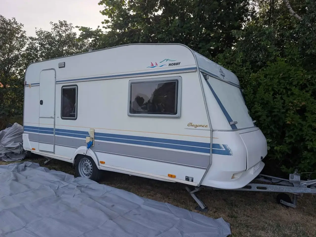 Billede 2 - Hobby campingvogn fra 1995 til salg