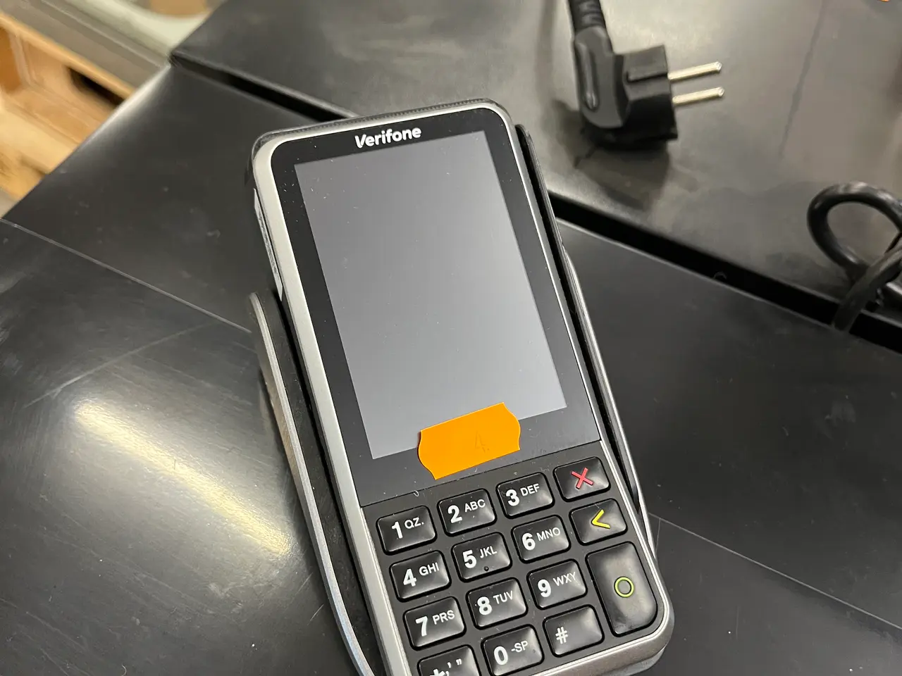 Billede 4 - Dankortterminal VERIFONE S/N: 346-521-017