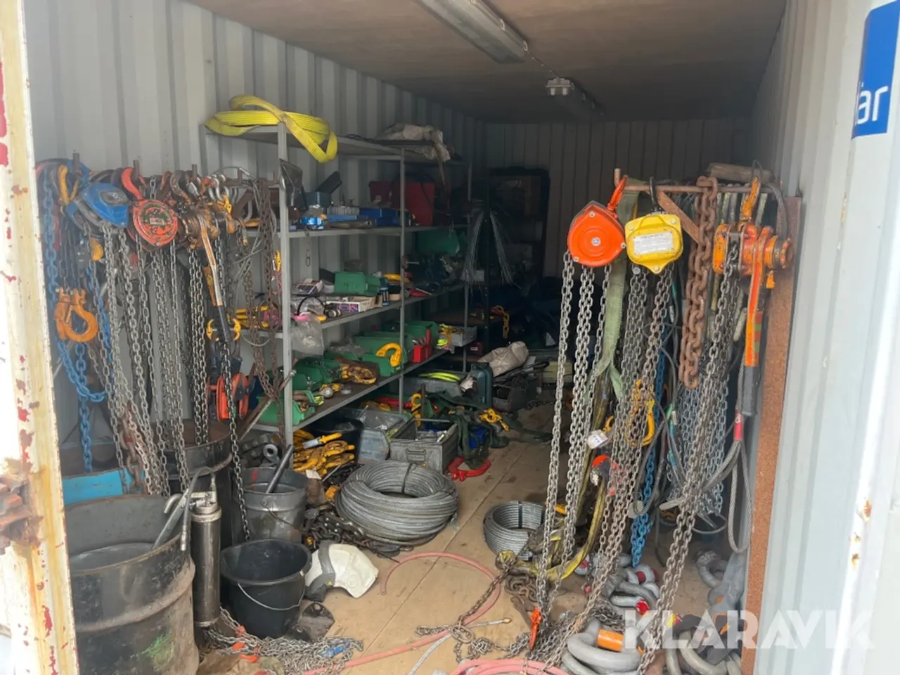 Billede 7 - 20Fods container med indhold løfte udstyr