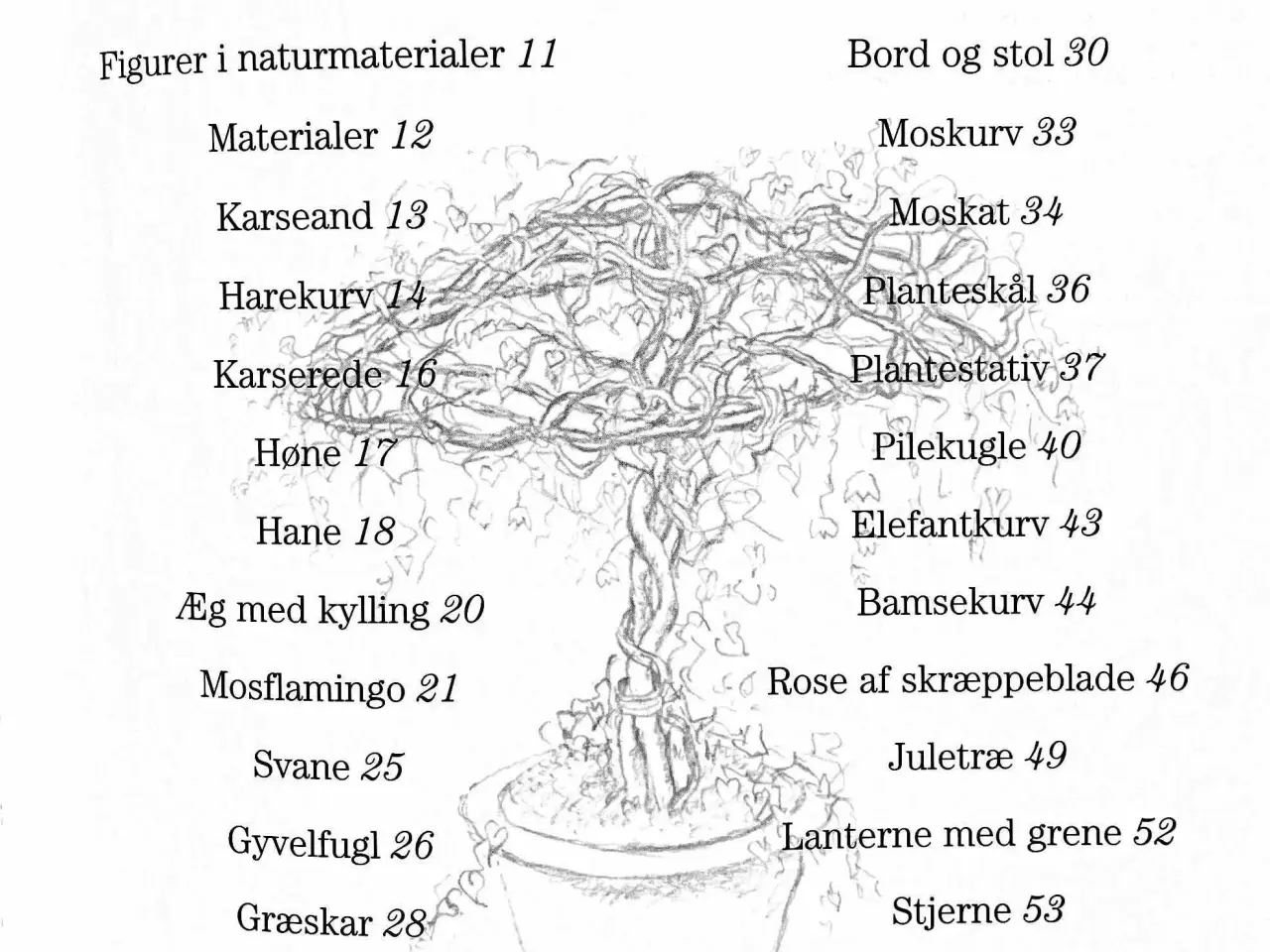 Billede 2 - Figurer i naturmaterialer 