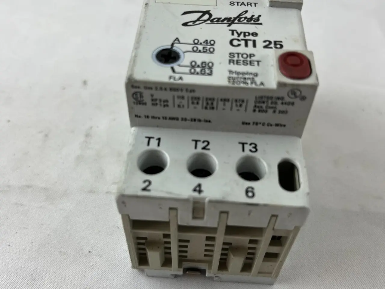 Billede 3 - Danfoss CTI 25 Motor automatsikring 0.40–0.63A