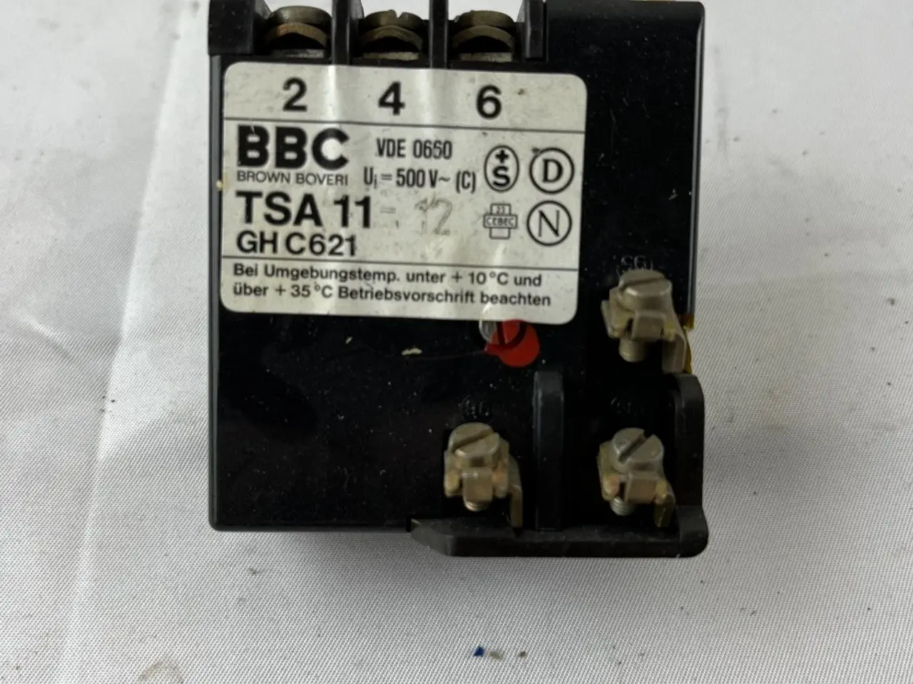 Billede 2 - BBC Brown Boveri TSA11 GHC621 Thermal Overload
