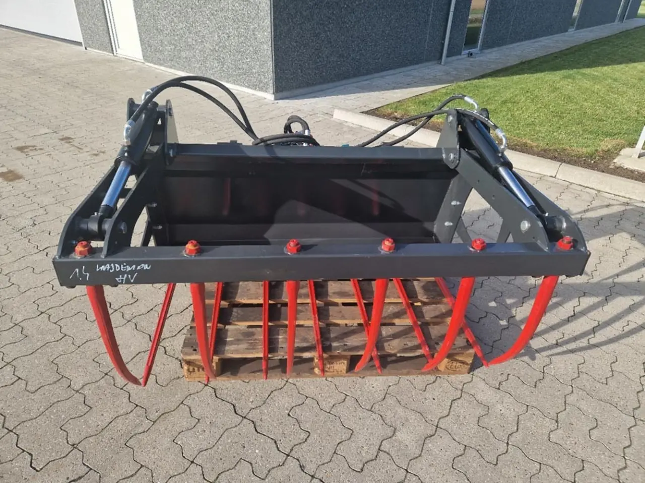 Billede 3 - Metal-Technik Siloklo m. løse tænder 90-160 cm.
