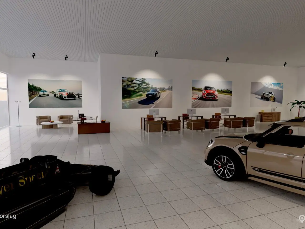 Billede 7 - Showroom/detail på trafikeret Roskildevej