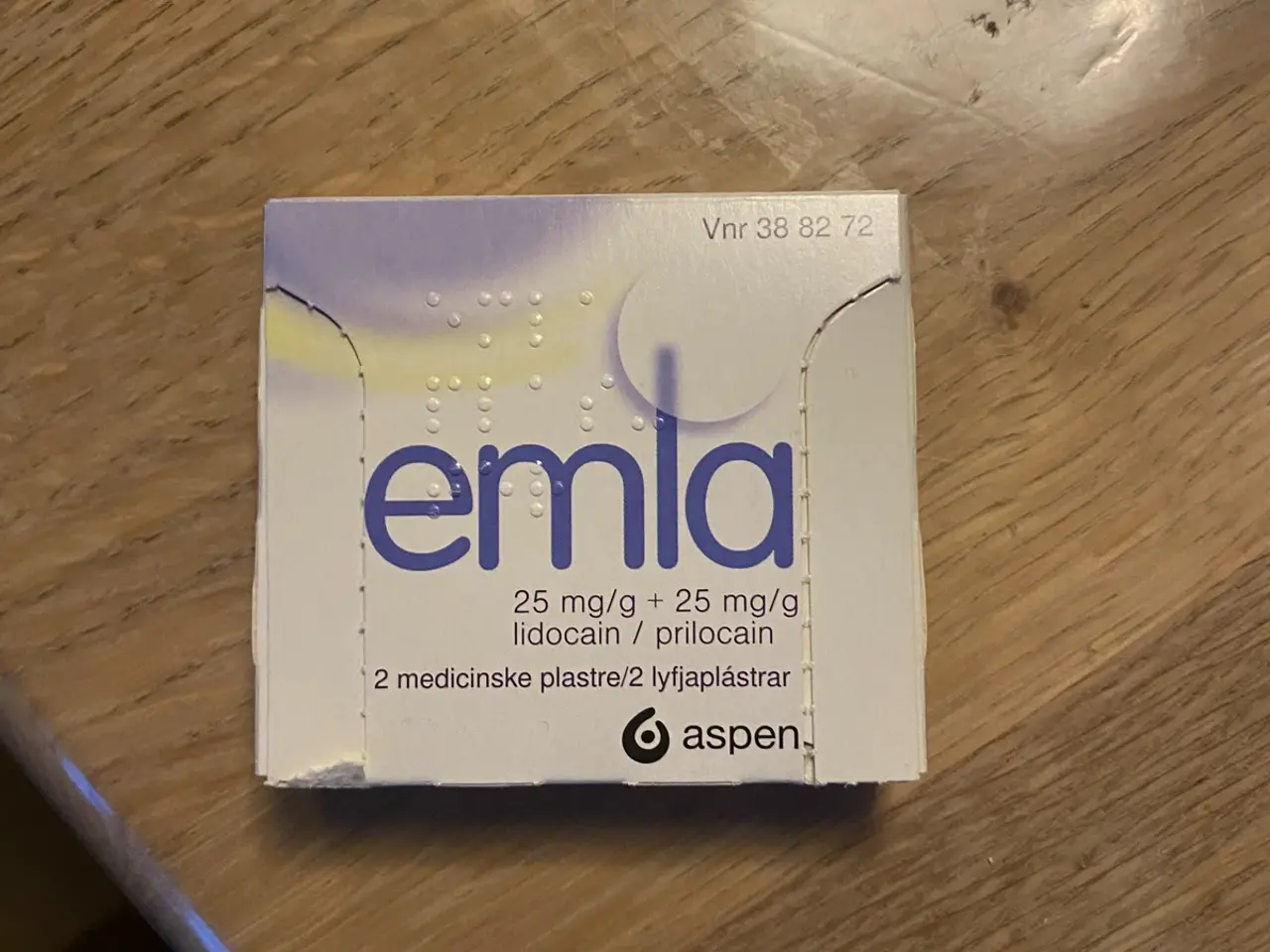 Billede 1 - Emla bedøvelses plaster