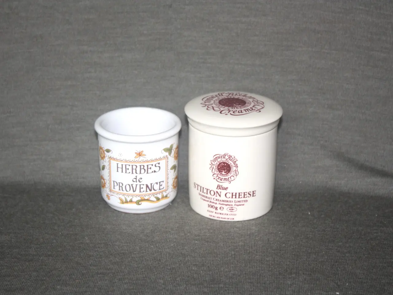 Billede 1 - Vintage fransk krukke Decor Moustiers Herbes 