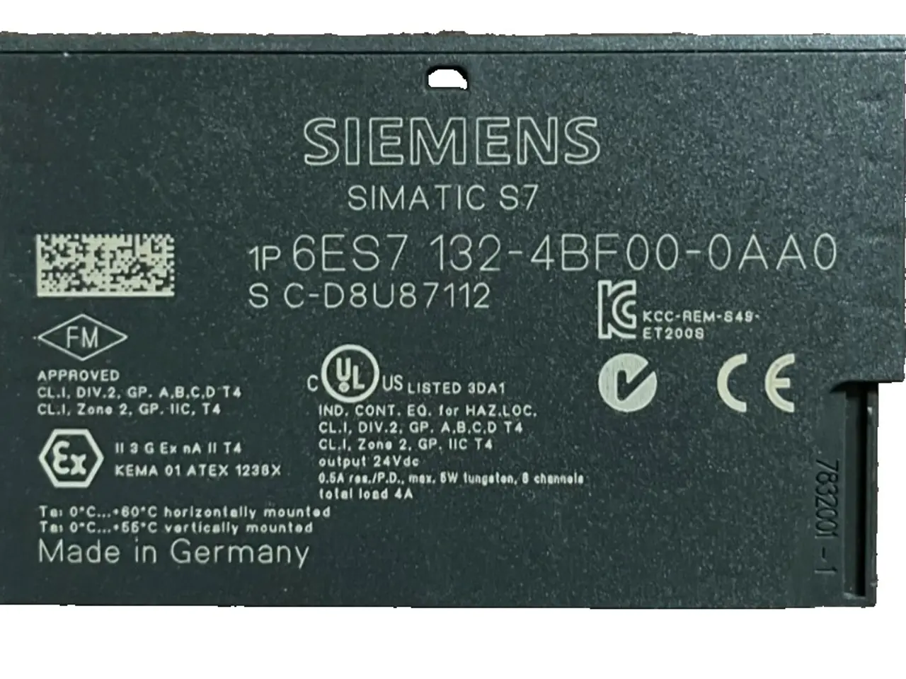 Billede 1 - Siemens 6ES7 132-4BF00-0AA0 SIMATIC S7 8DO DC24V