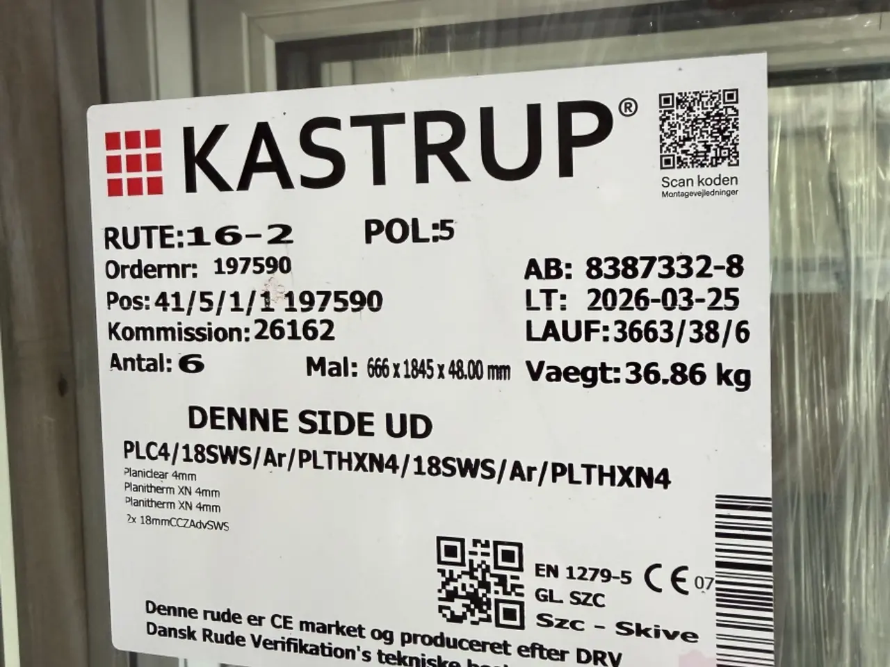 Billede 5 - Terrassedøre Kastrup - 3 styk