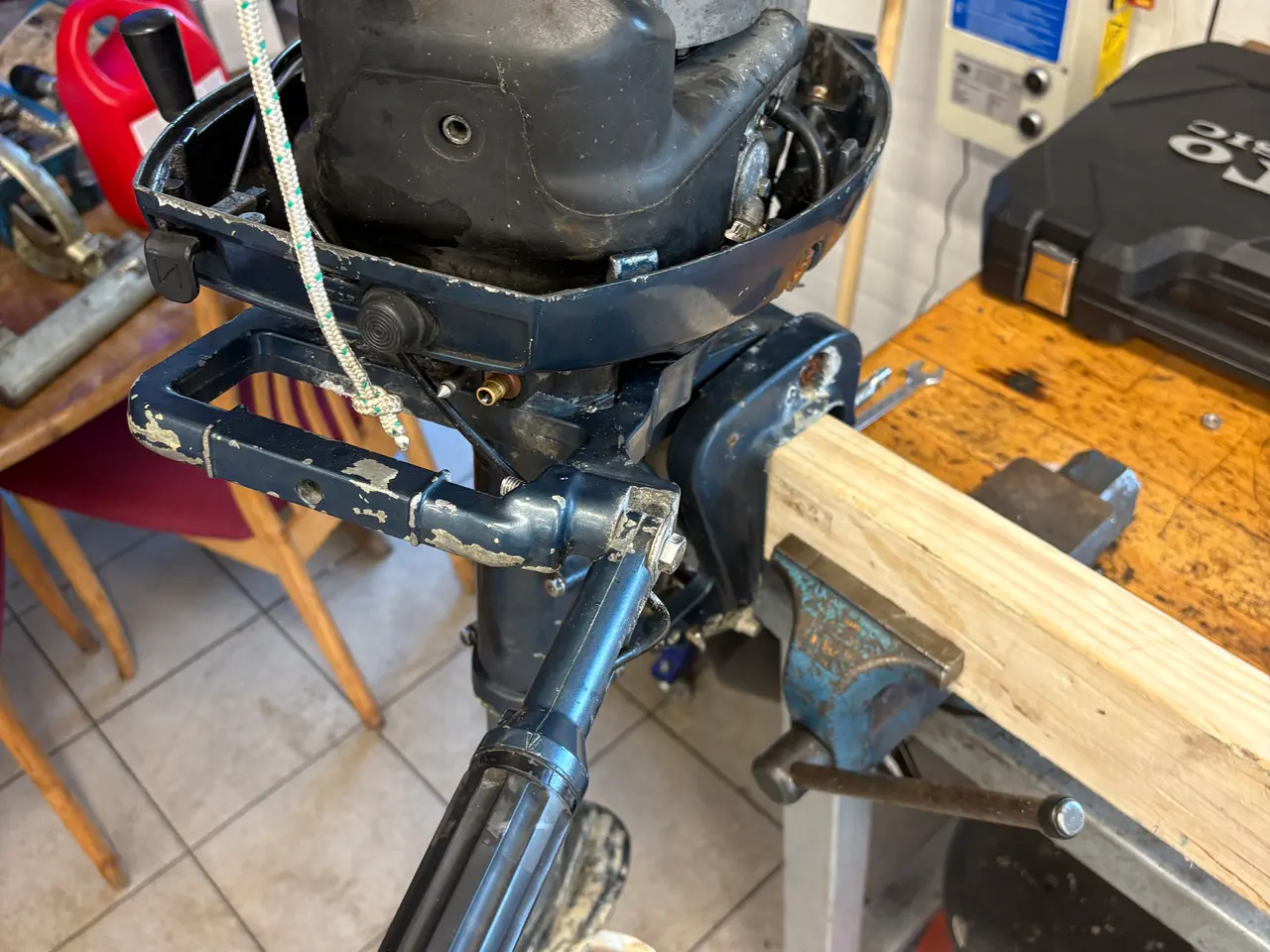 Billede 2 - Yamaha påhængsmotor 5HK 2 takts 