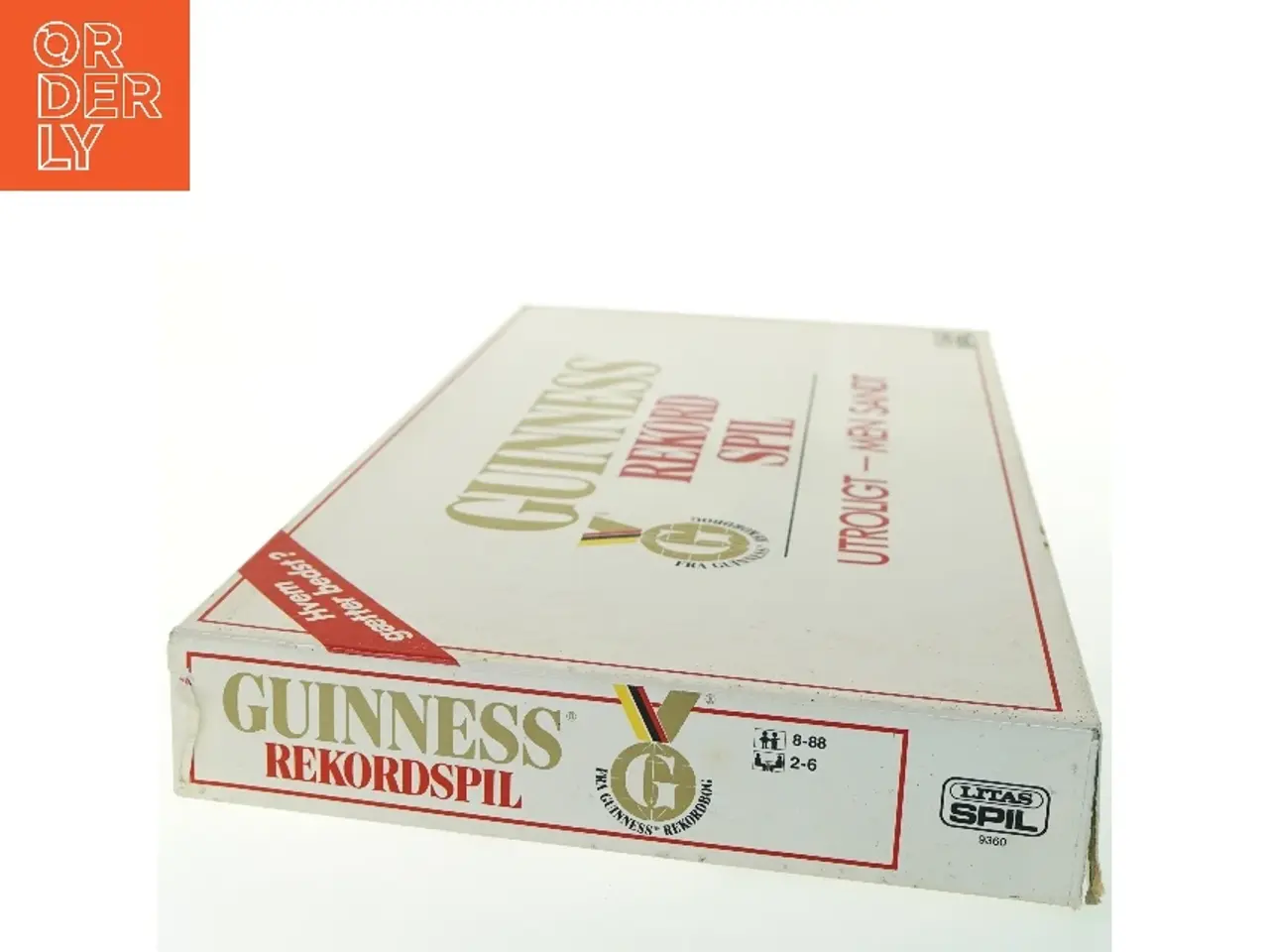 Billede 3 - Guinness Rekord Spil brætspil fra Litas Spil (str. 50x27 cm)