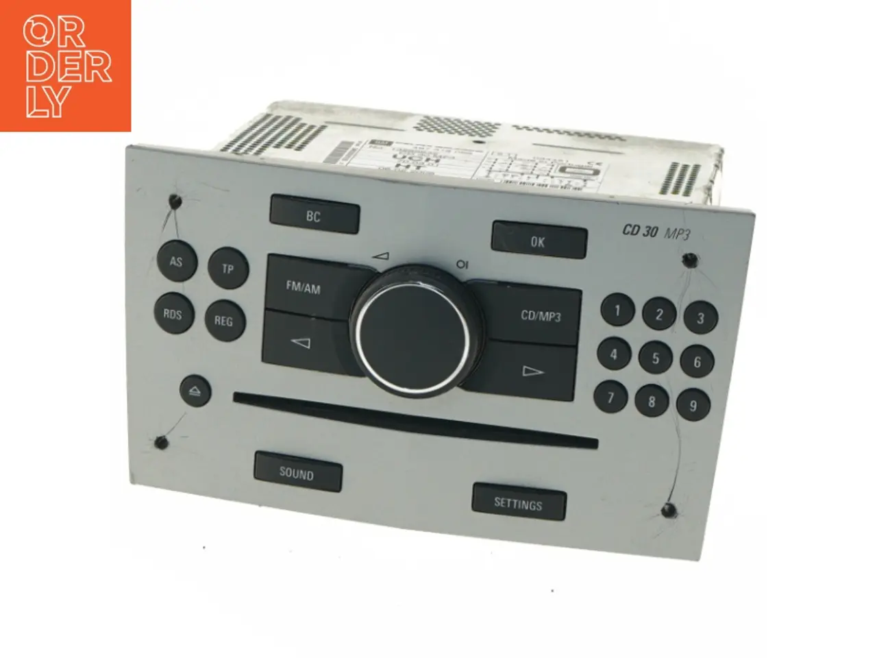 Billede 1 - Bilradio CD/MP3 afspiller fra Delphi Grundig (str. 22x21 cm)