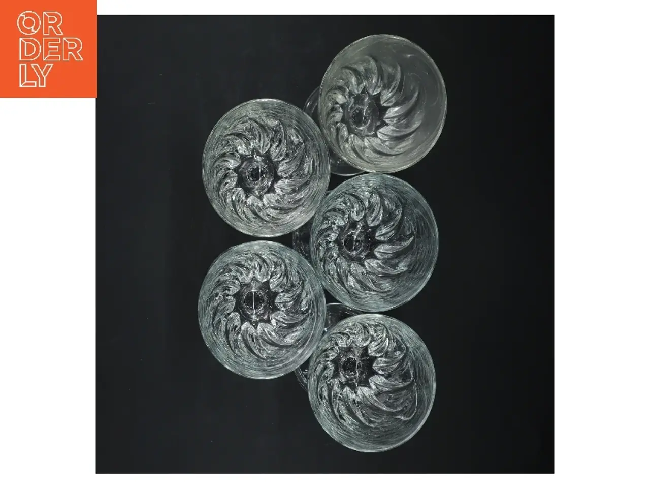 Billede 3 - Krystal Glas, 5 stykker, 17 cm (str. 5 styk, 17 cm)