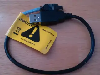 jabra USB lade-kabel med firkantet stik