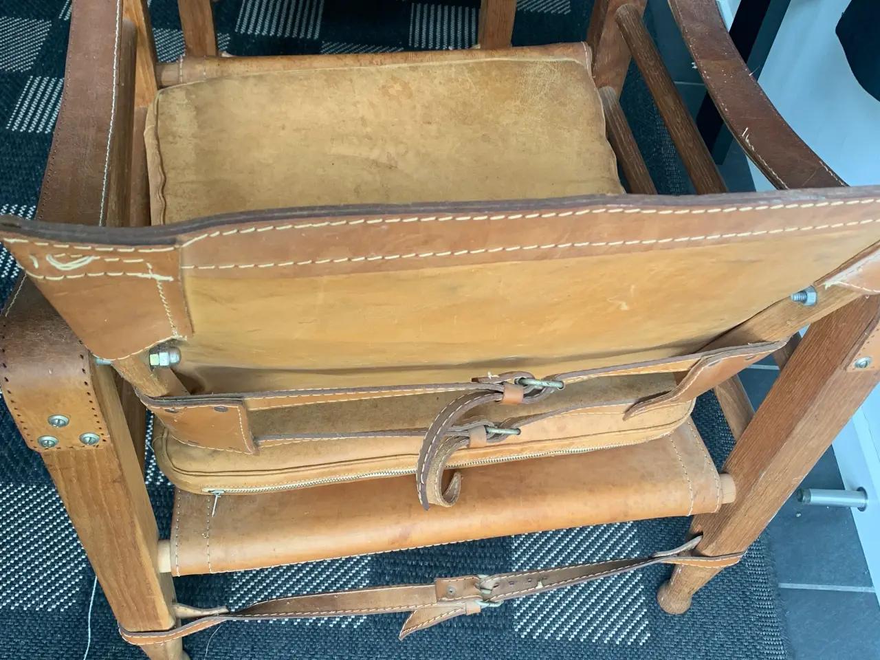 Billede 3 - Safari stol + skammel 