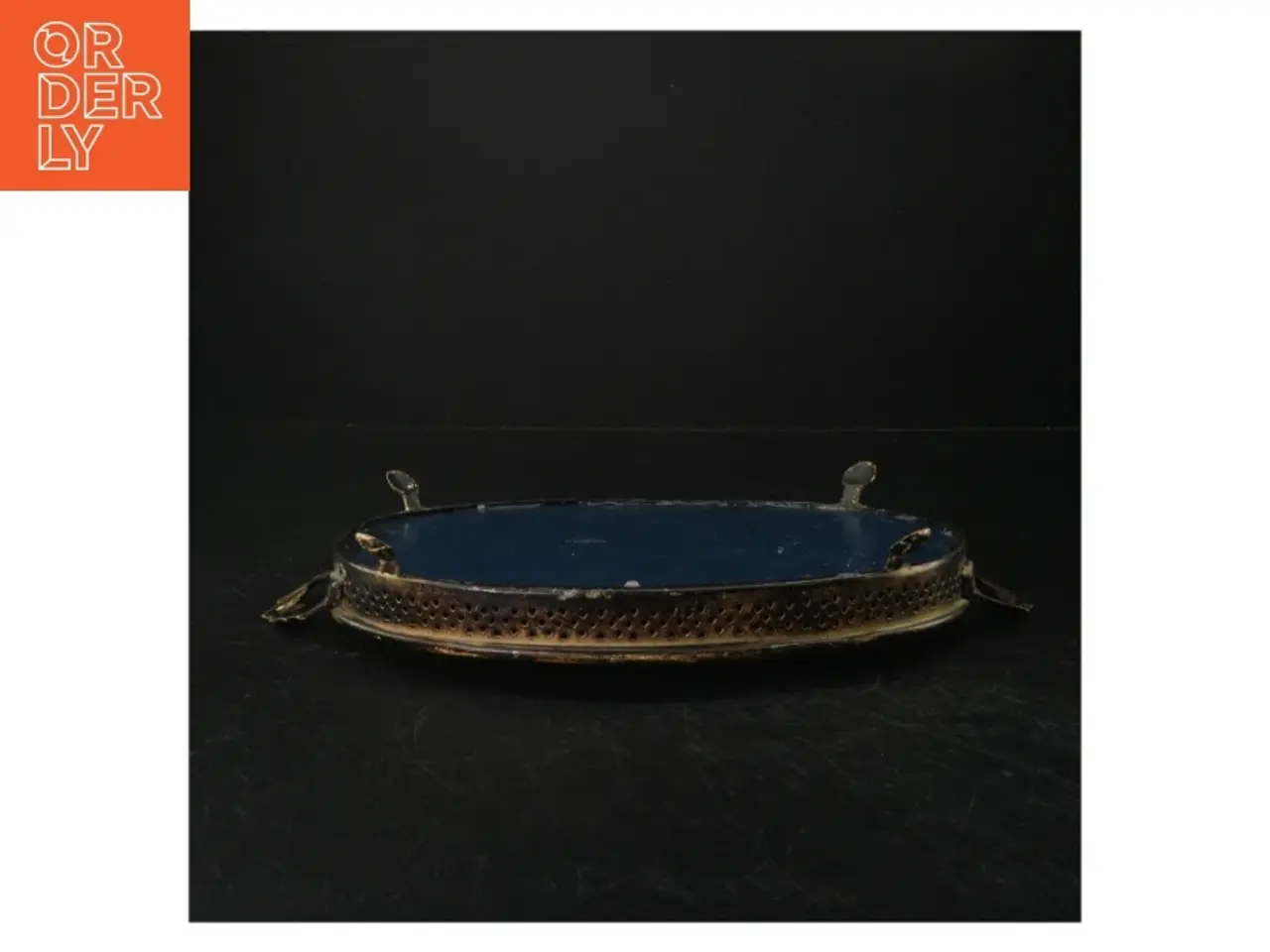 Billede 2 - Vintage spejl bakke (str. 27 x. 19,5 cm)