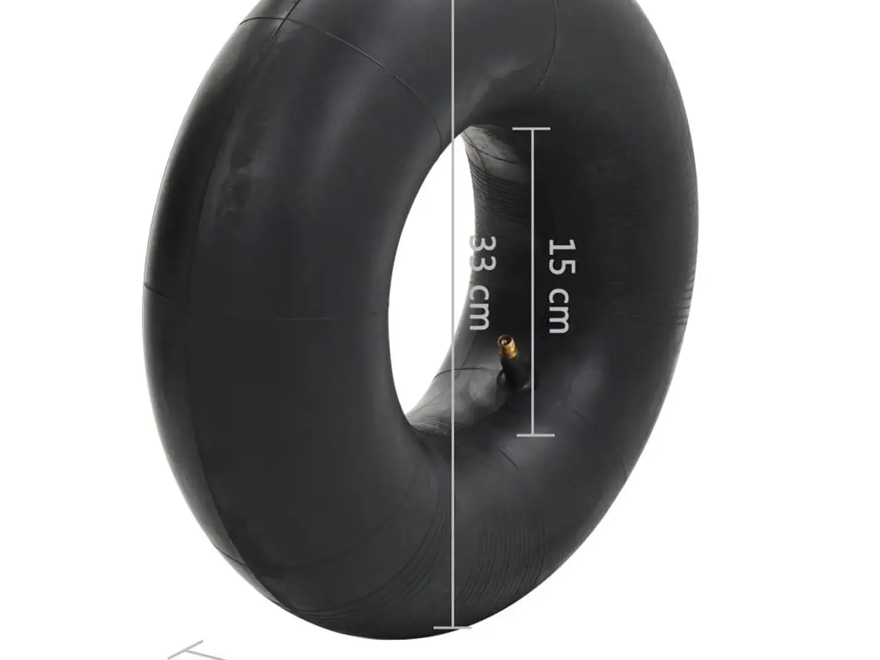 Billede 9 - Trillebørsdæk og slangesæt 15 x 6.00-6 4PR - 4 dele