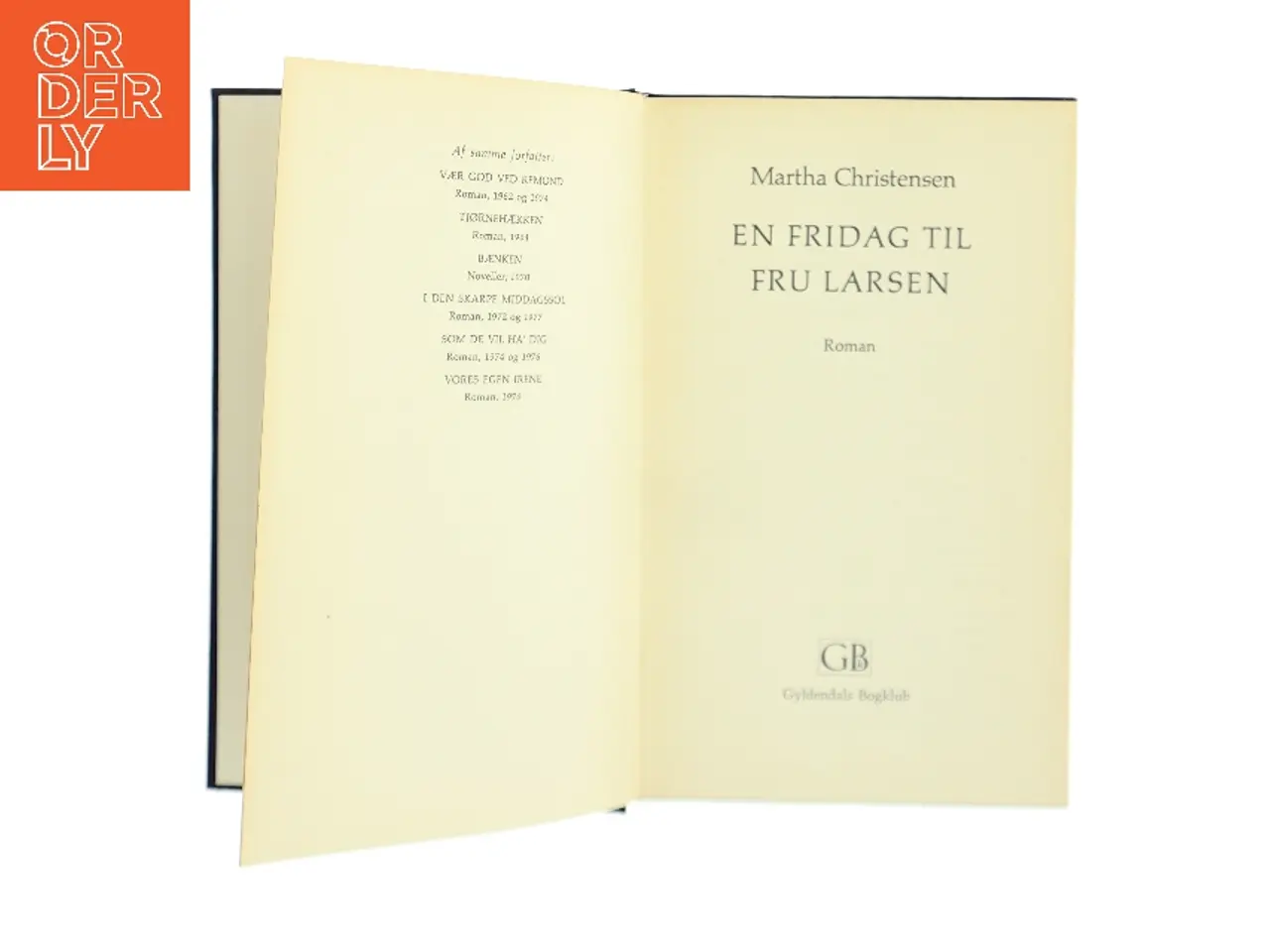 Billede 1 - En fridag til fru Larsen af Martha Christensen (Bog)