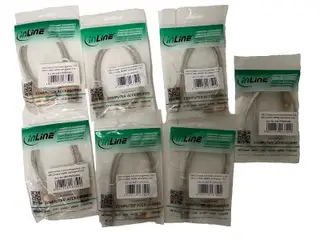 parti of 7x InLine USB 2.0 AM to BM Angled kabel